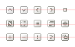 various icons